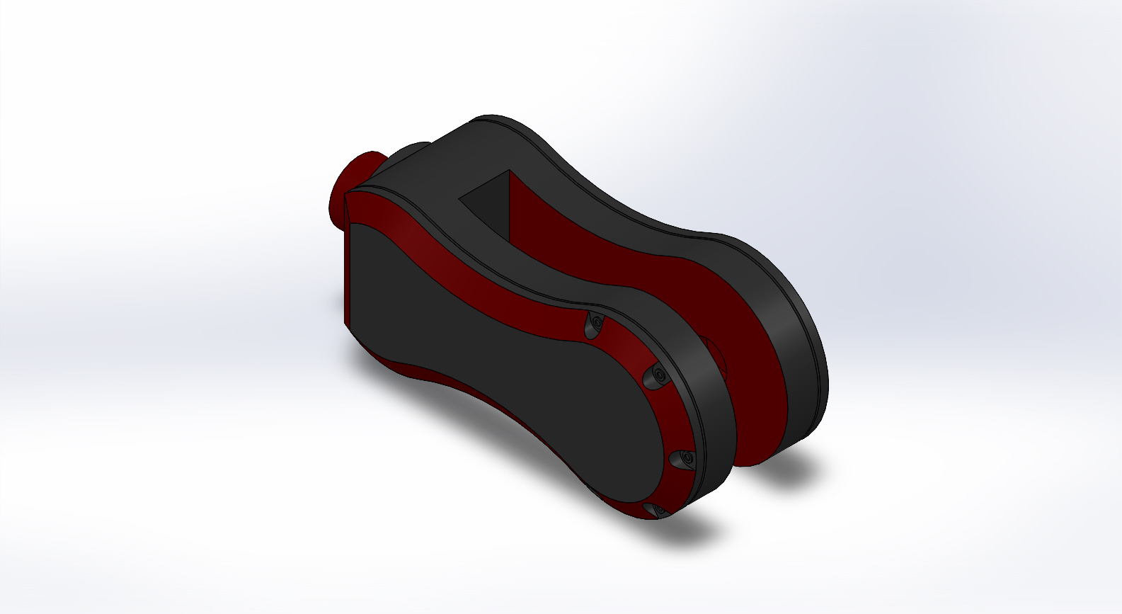 简易机械臂3D数模图纸 Solidworks设计